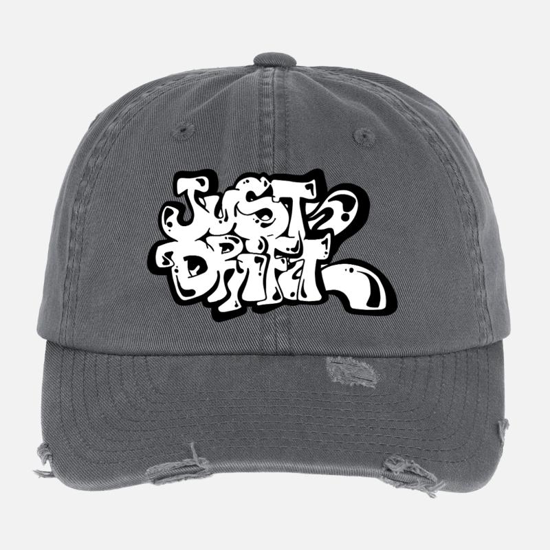 Just Drift Flexfit Vintage Destroyed Cap