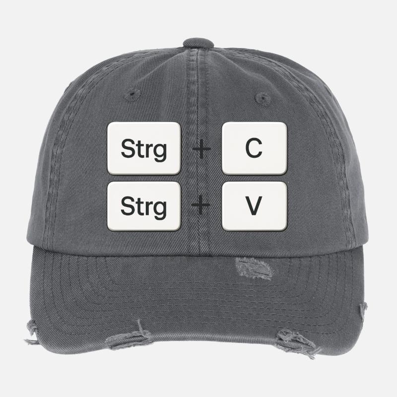 Kopieren + Einfügen | Copy + Paste Flexfit Vintage Destroyed Cap