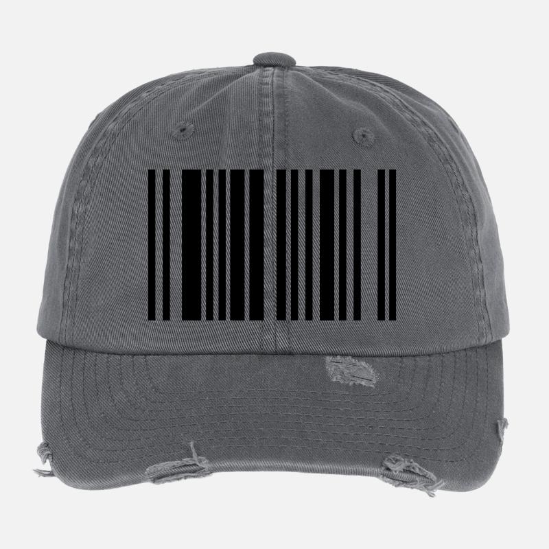 barcode Flexfit Vintage Destroyed Cap
