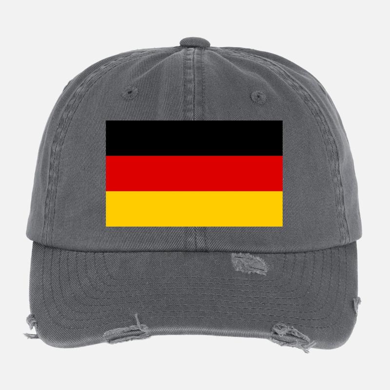 Germany Flexfit Vintage Destroyed Cap
