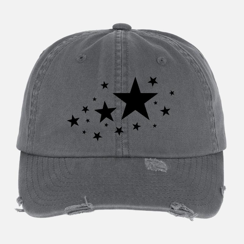 Sterne Stars Flexfit Vintage Destroyed Cap