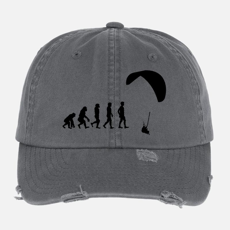 Evolution glider Flexfit Vintage Destroyed Cap
