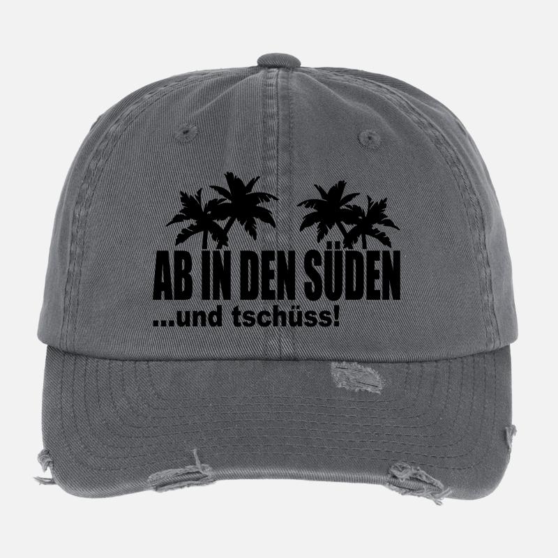 ab in den süden Flexfit Vintage Destroyed Cap