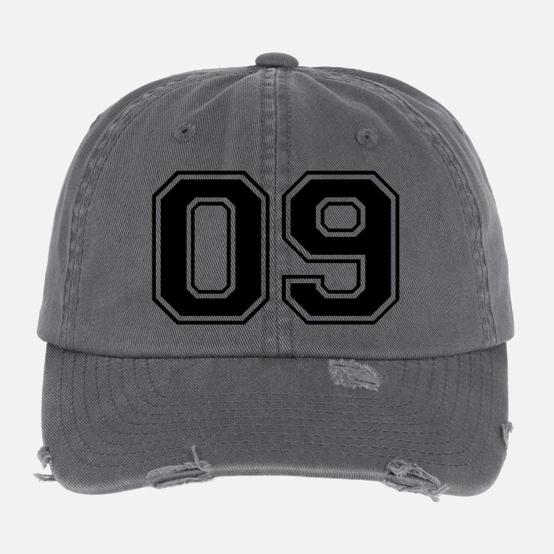 09 Flexfit Vintage Destroyed Cap
