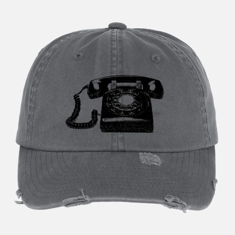 TELEFON Flexfit Vintage Destroyed Cap