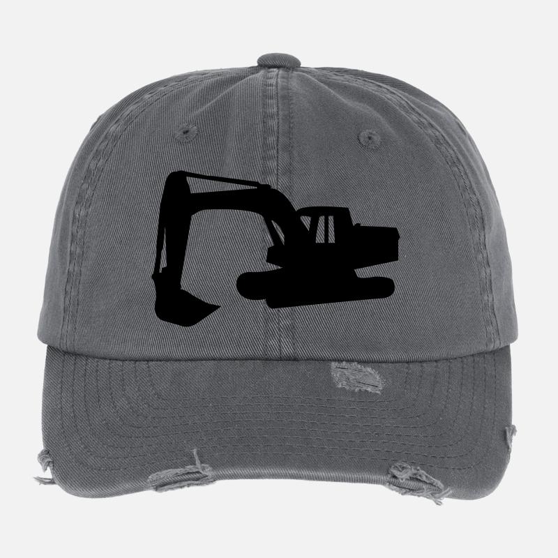 bagger Flexfit Vintage Destroyed Cap