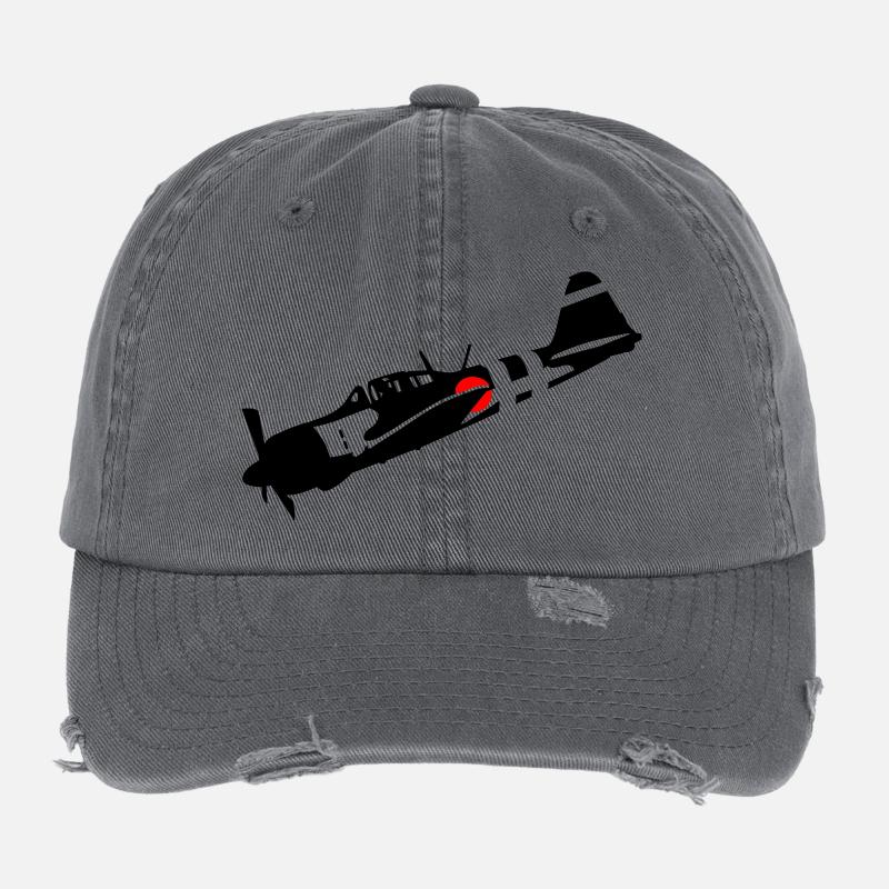 zéro Casquette vintage effet usé Flexfit