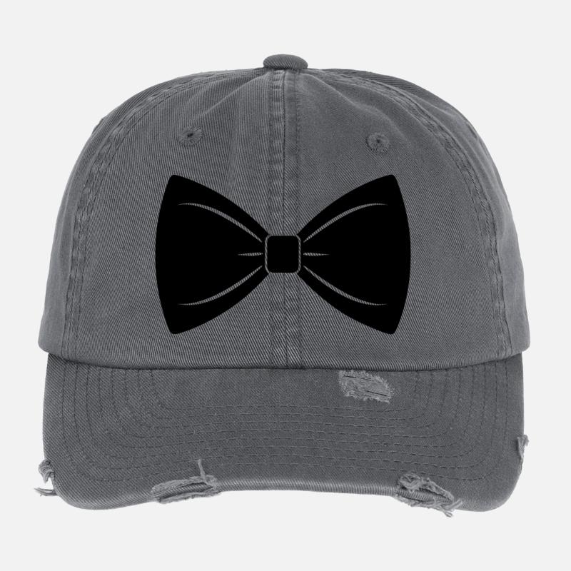 bow tie Flexfit Vintage Destroyed Cap