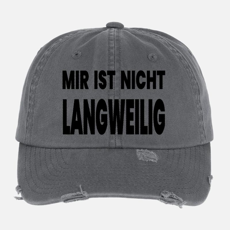 Langweilig Flexfit Vintage Destroyed Cap