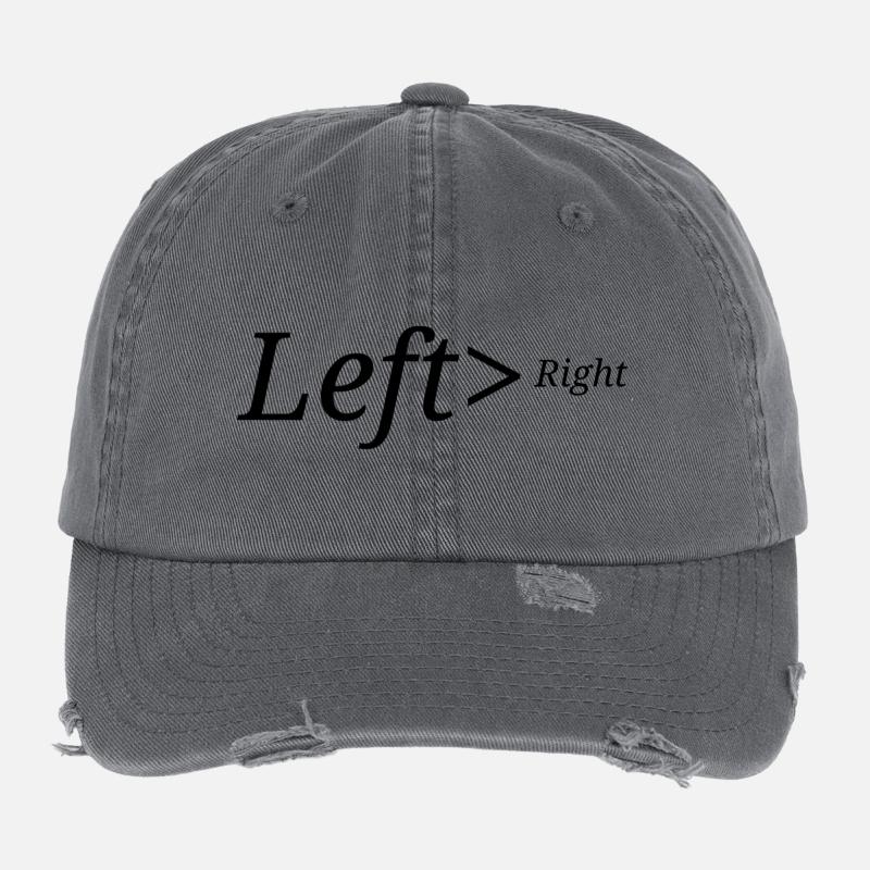 Left>Right Flexfit Vintage Destroyed Cap