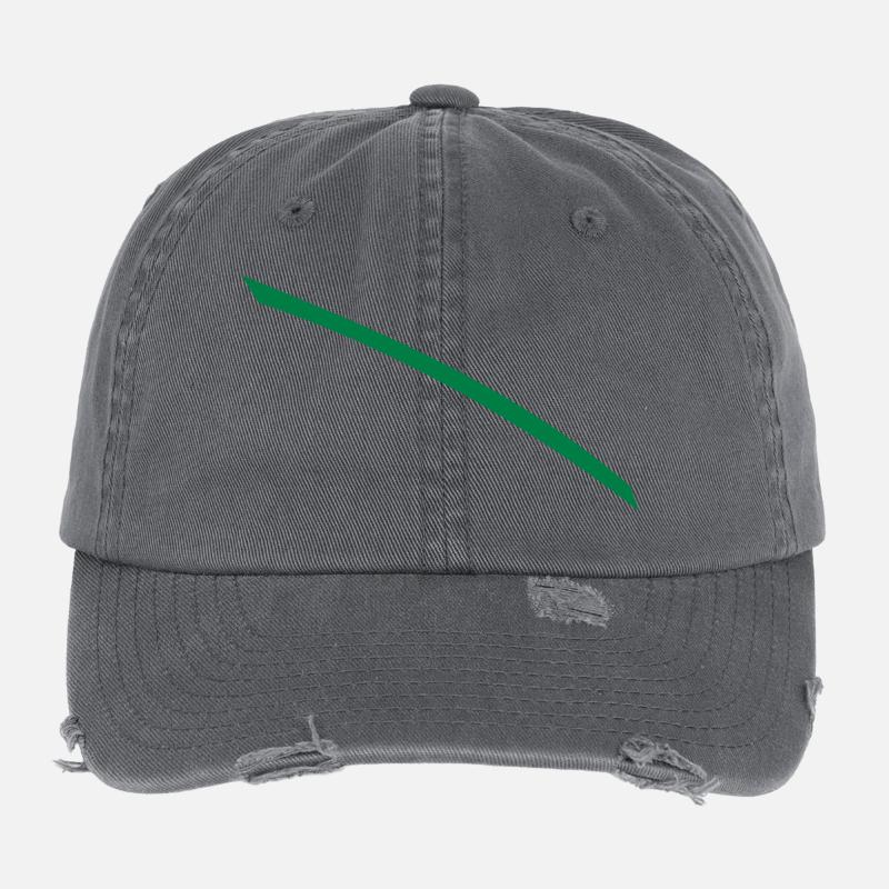 Dash green Flexfit Vintage Destroyed Cap