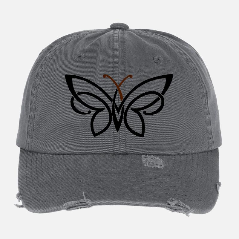 SCHMETTERLING Flexfit Vintage Destroyed Cap