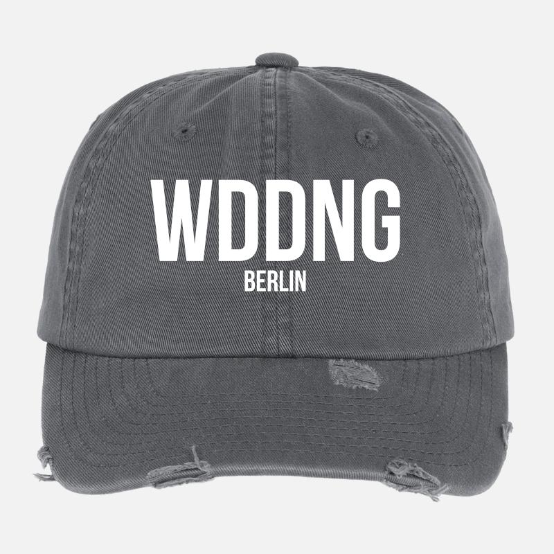 WEDDING BERLIN Flexfit Vintage Destroyed Cap