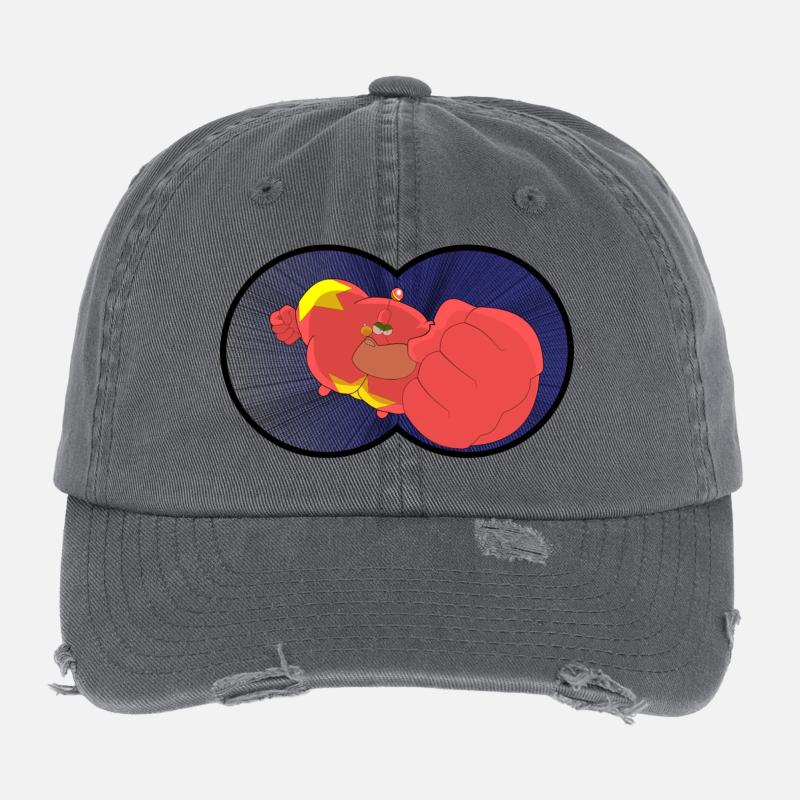 Captain Biceps Casquette vintage effet usé Flexfit