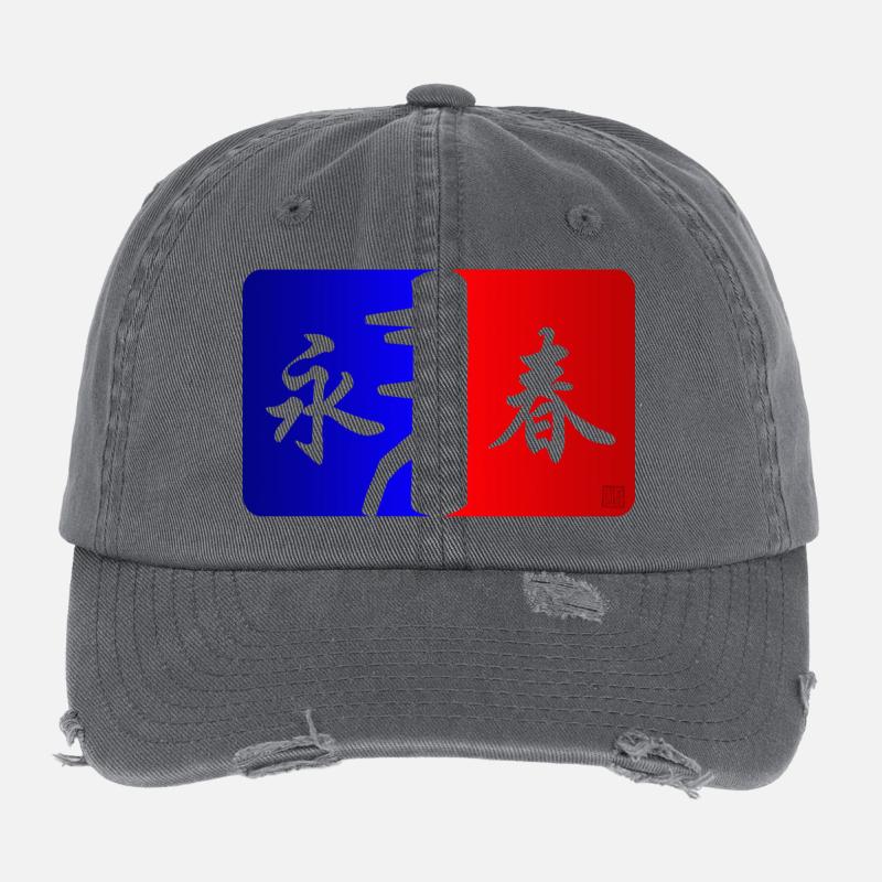 Dummy League Flexfit Vintage Destroyed Cap