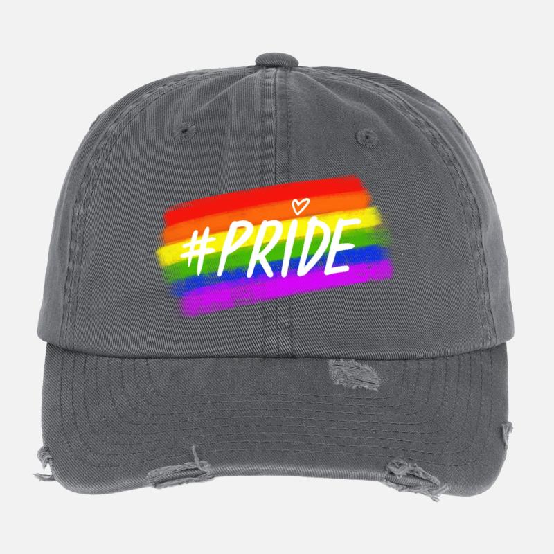 #Pride Flexfit Vintage Destroyed Cap