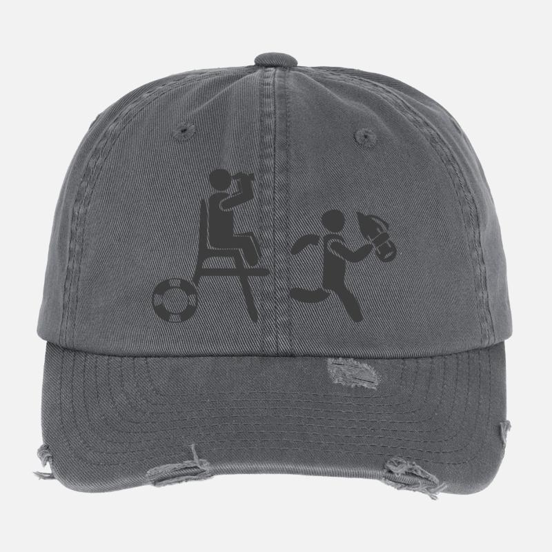 Rettungsschwimmer Flexfit Vintage Destroyed Cap