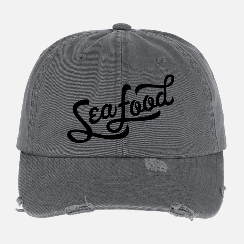 Fruits de mer Casquette vintage effet usé Flexfit