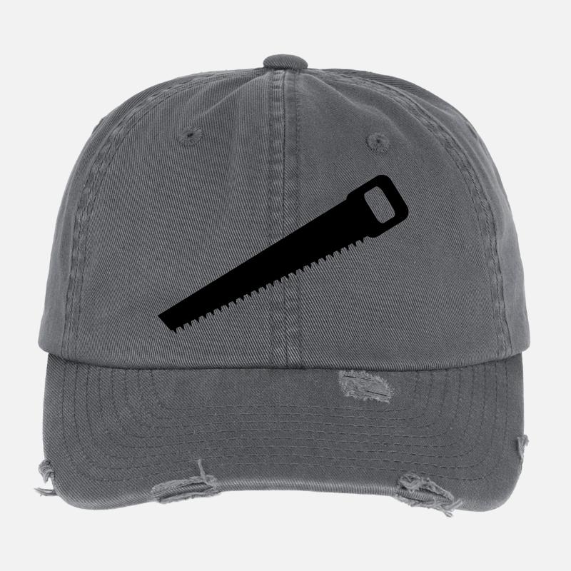 Scie à main Casquette vintage effet usé Flexfit