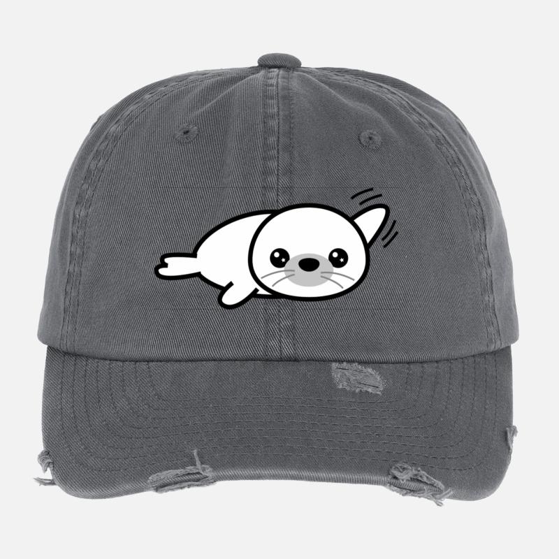 Robbe Flexfit Vintage Destroyed Cap