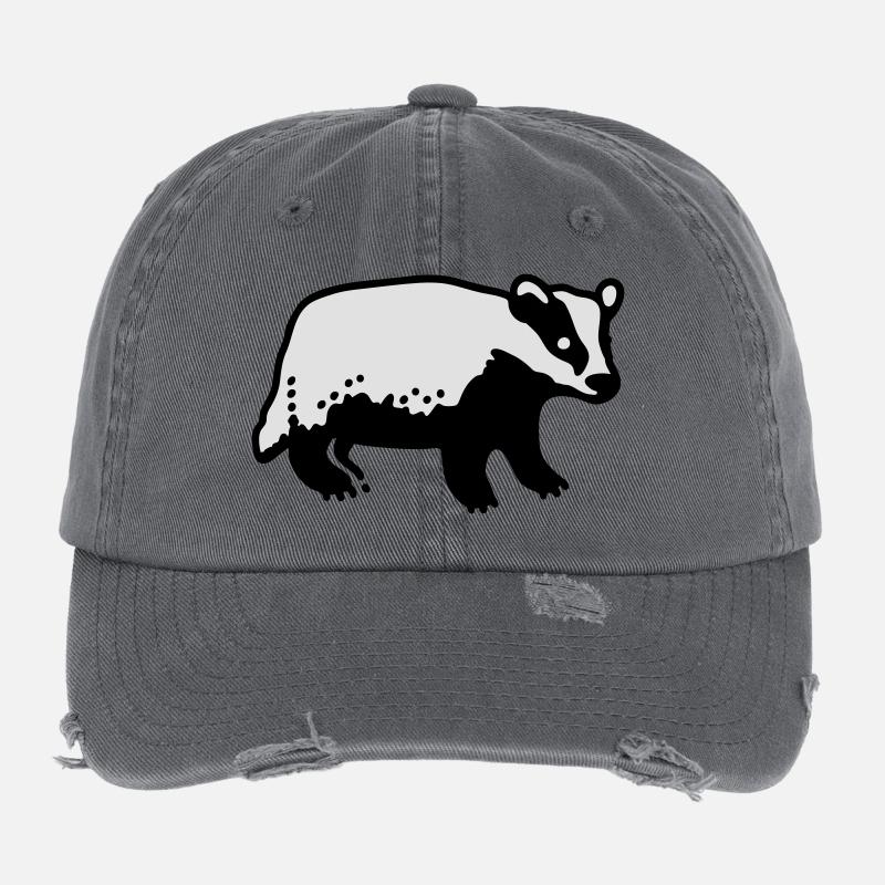 Dachs Flexfit Vintage Destroyed Cap