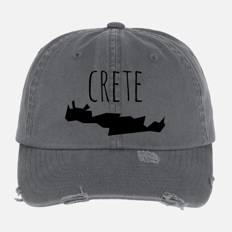 crete Flexfit Vintage Destroyed Cap