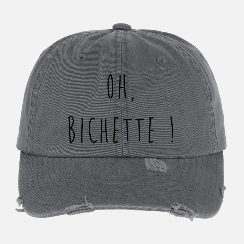 Bichette Casquette vintage effet usé Flexfit