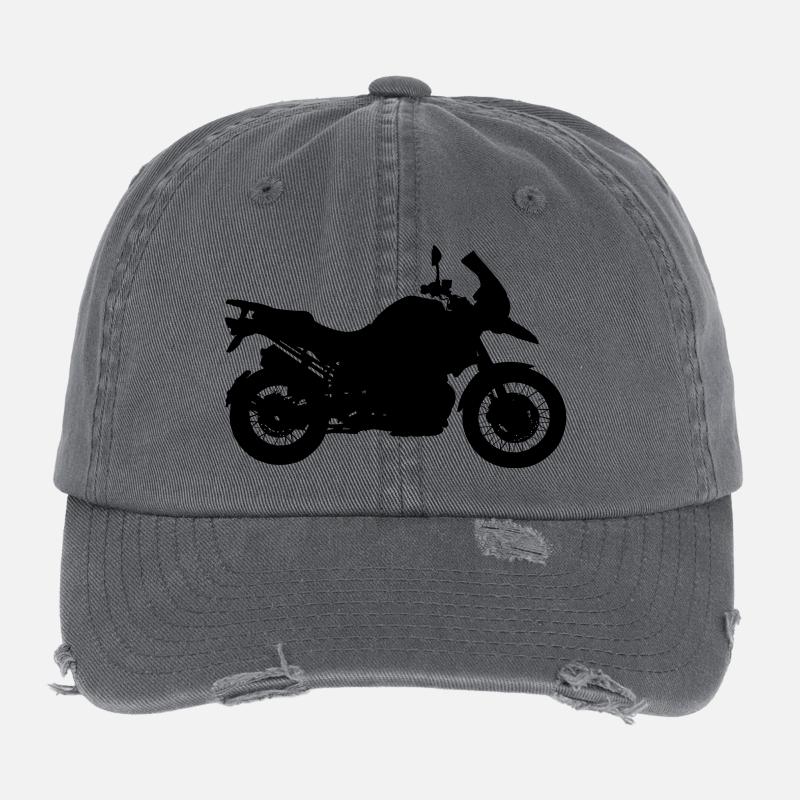 motorcycle racing Flexfit Vintage Destroyed Cap