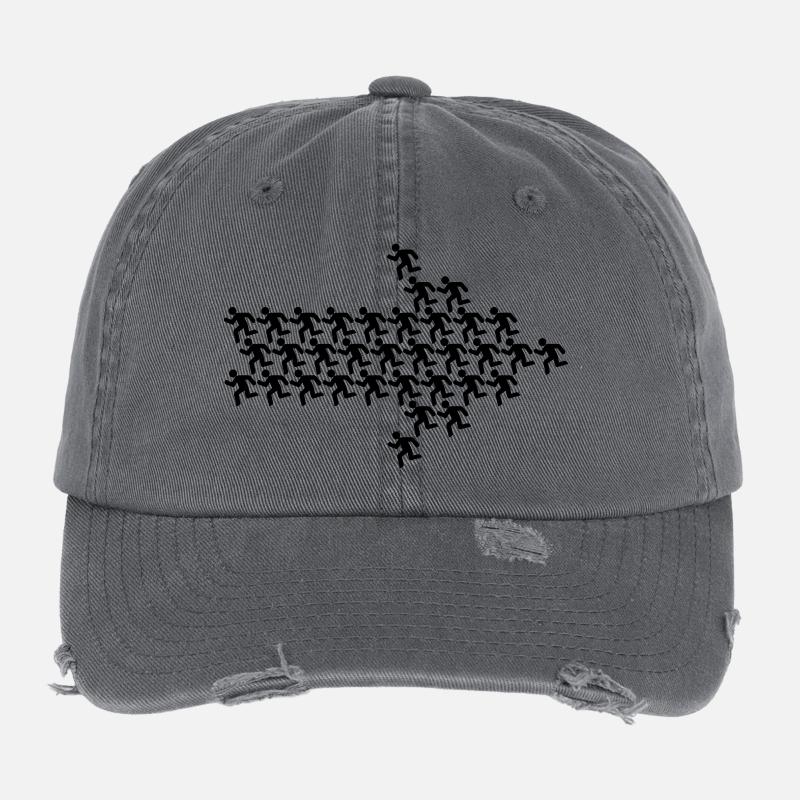 contresens Casquette vintage effet usé Flexfit