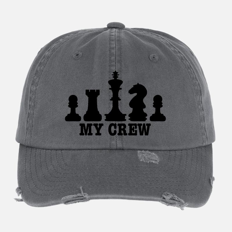 geek Flexfit Vintage Destroyed Cap