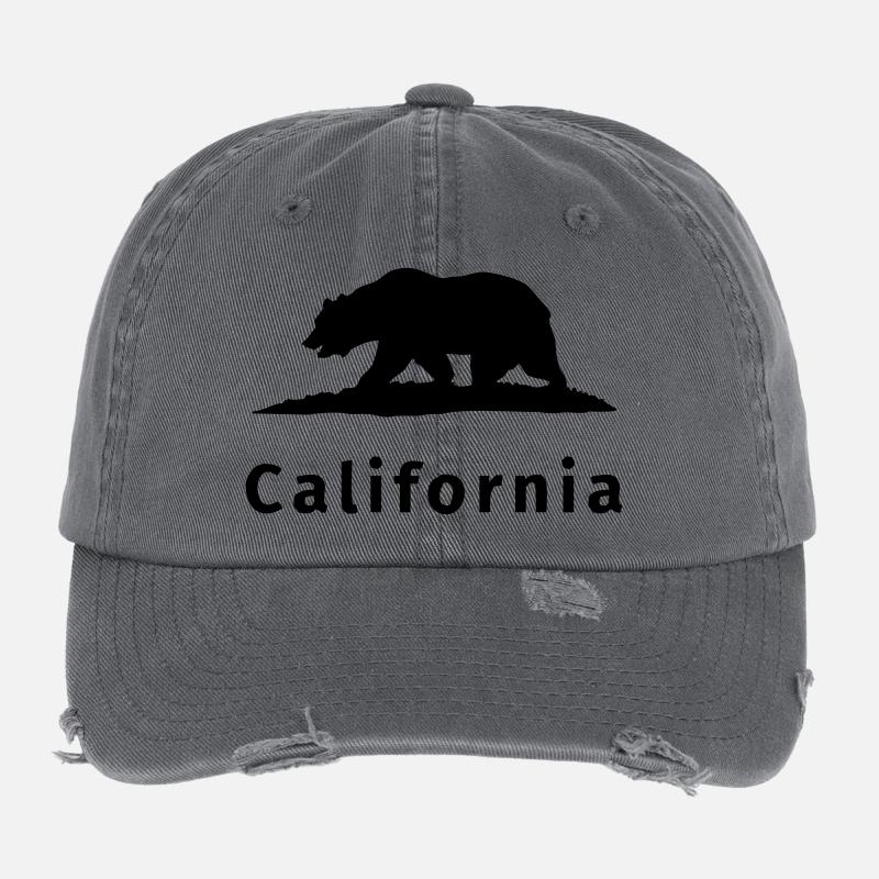California Flexfit Vintage Destroyed Cap