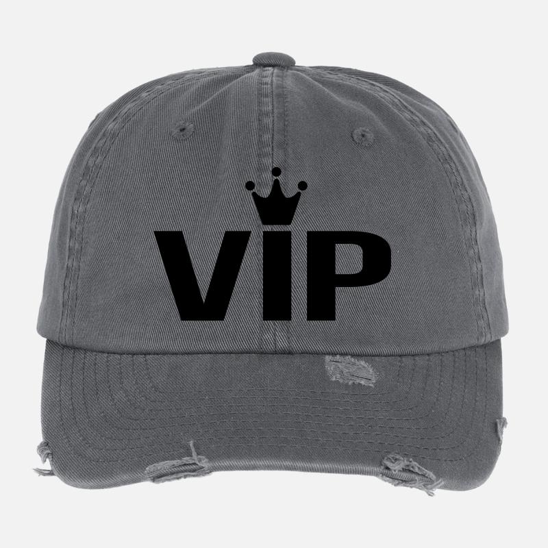 vip Flexfit Vintage Destroyed Cap