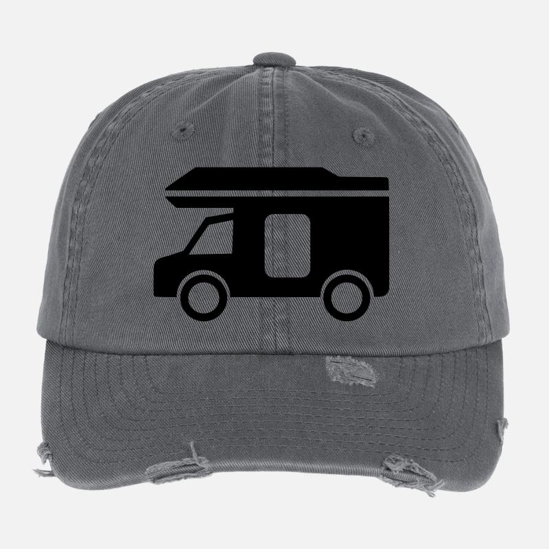 Wohnmobil Flexfit Vintage Destroyed Cap