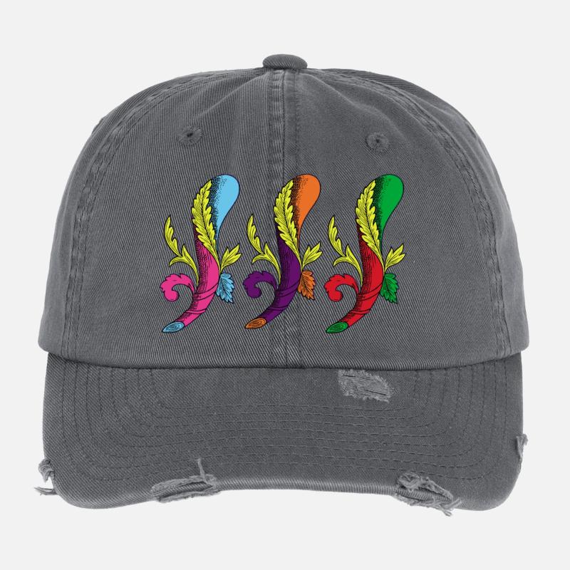 3 axes Flexfit Vintage Destroyed Cap