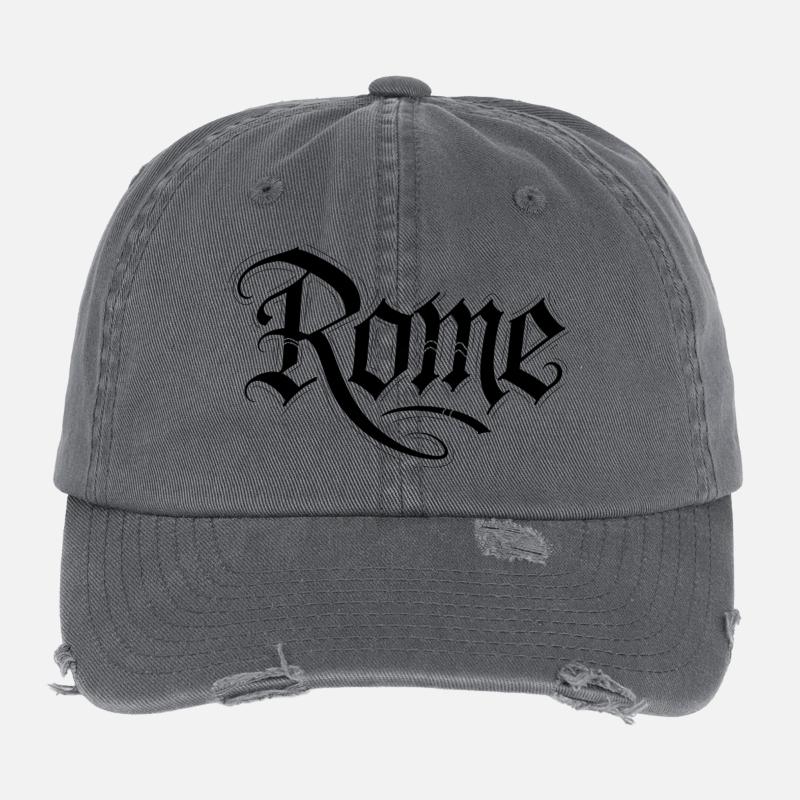 Rome Flexfit Vintage Destroyed Cap