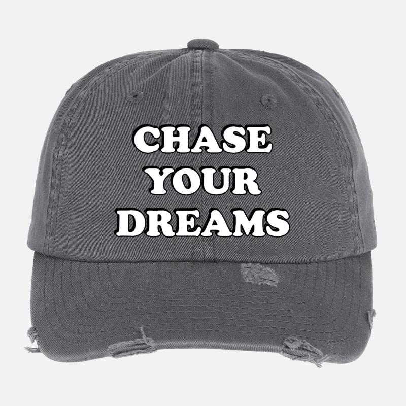 Chase Your Dreams Flexfit Vintage Destroyed Cap