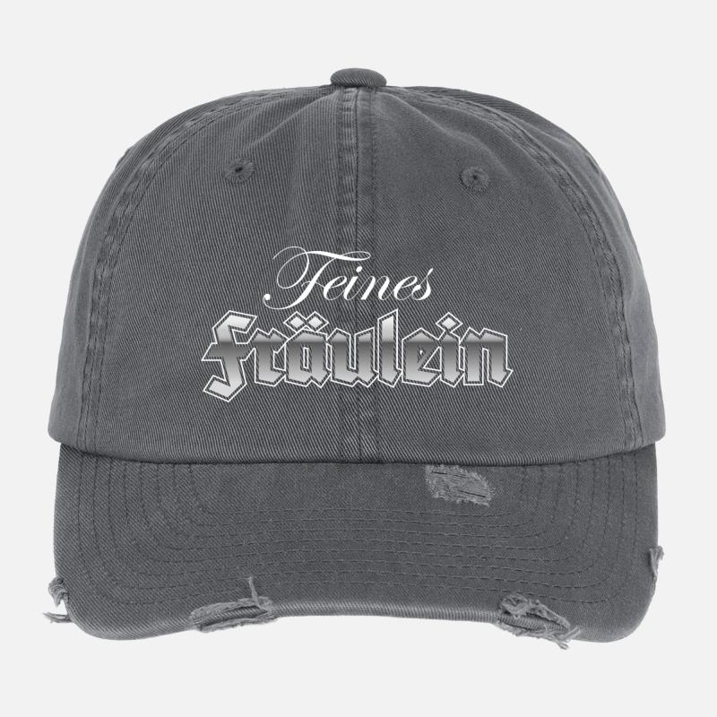 Feines Fräulein Flexfit Vintage Destroyed Cap