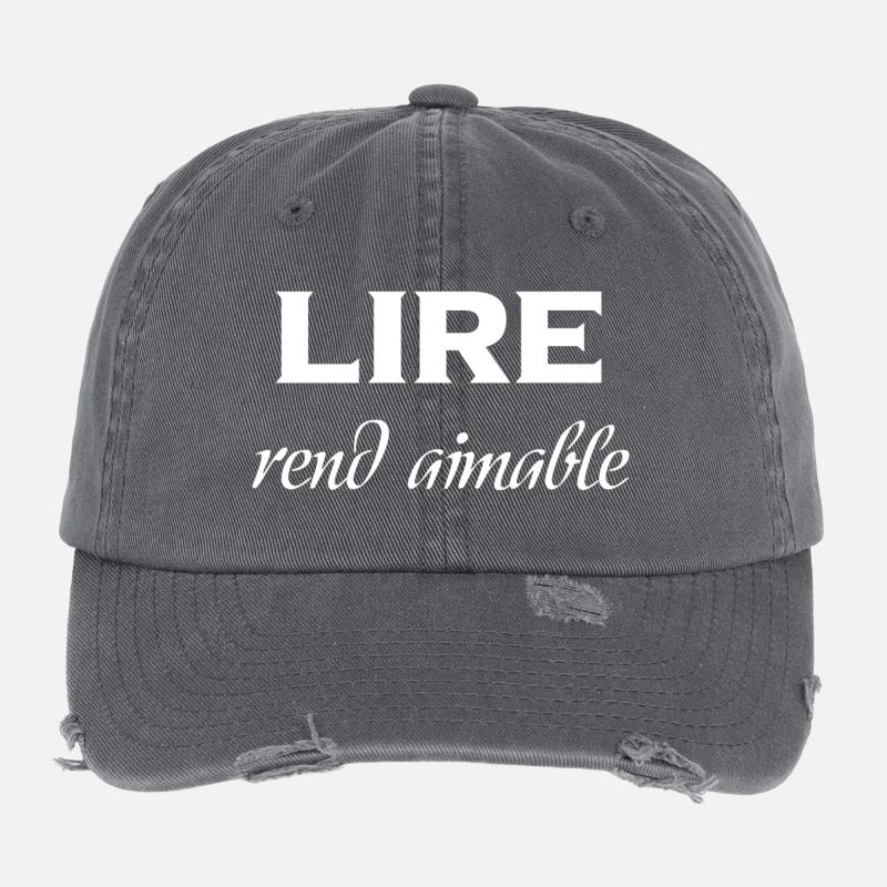 lire rend aimable2 Casquette vintage effet usé Flexfit