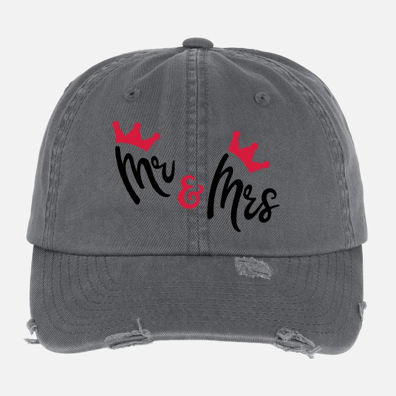 wedding Flexfit Vintage Destroyed Cap