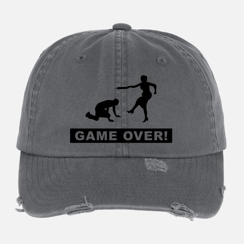 bachelor bachelorette Flexfit Vintage Destroyed Cap