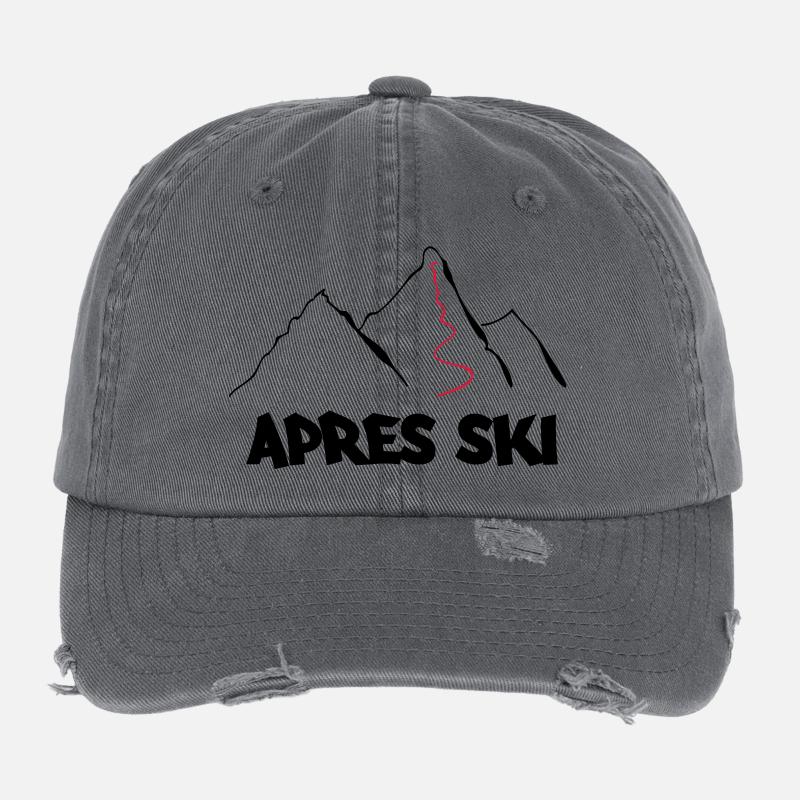 apres ski Flexfit Vintage Destroyed Cap