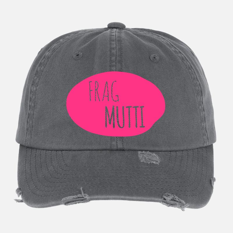 Frag Mutti 1c Casquette vintage effet usé Flexfit