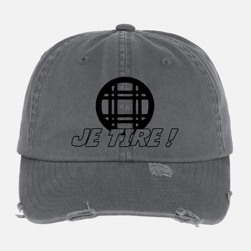 Pétanque Flexfit Vintage Destroyed Cap