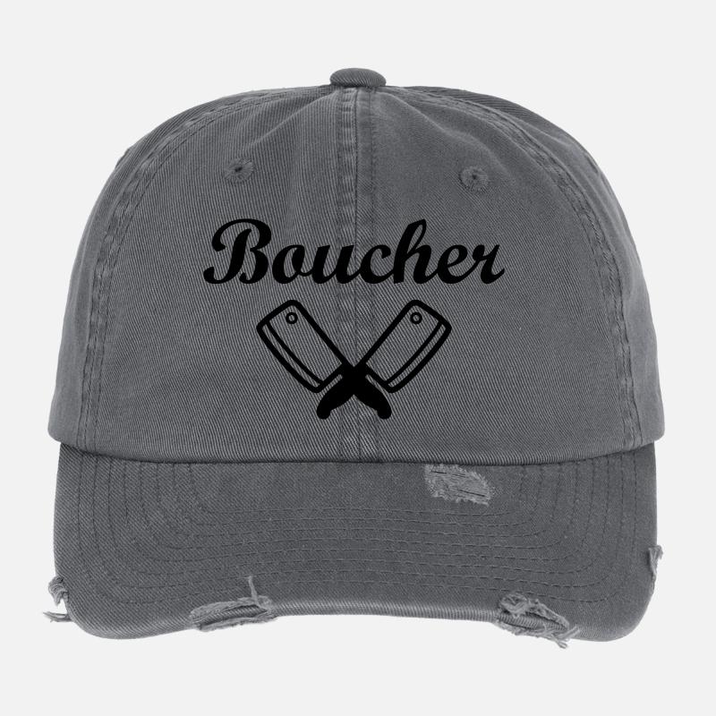 Boucher Casquette vintage effet usé Flexfit