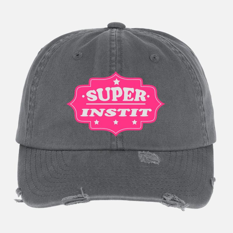 Super instit Casquette vintage effet usé Flexfit