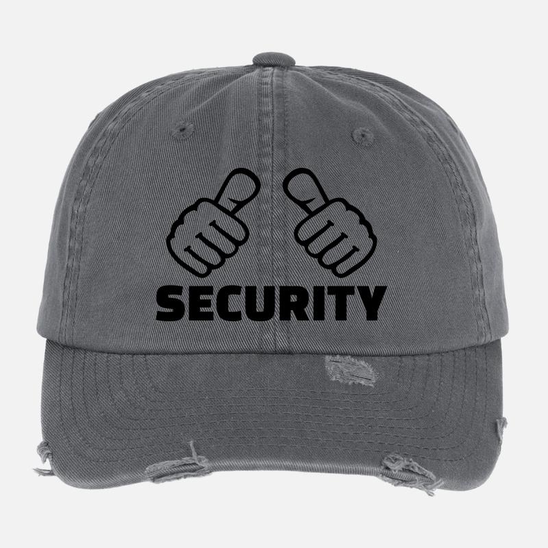 Security Flexfit Vintage Destroyed Cap