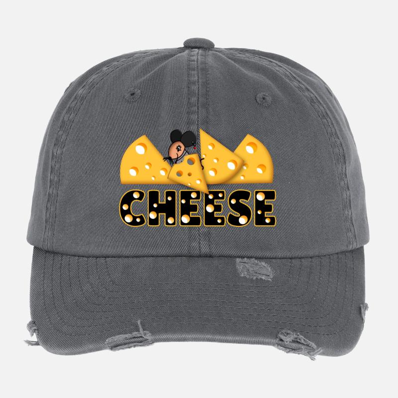 Cheese Flexfit Vintage Destroyed Cap