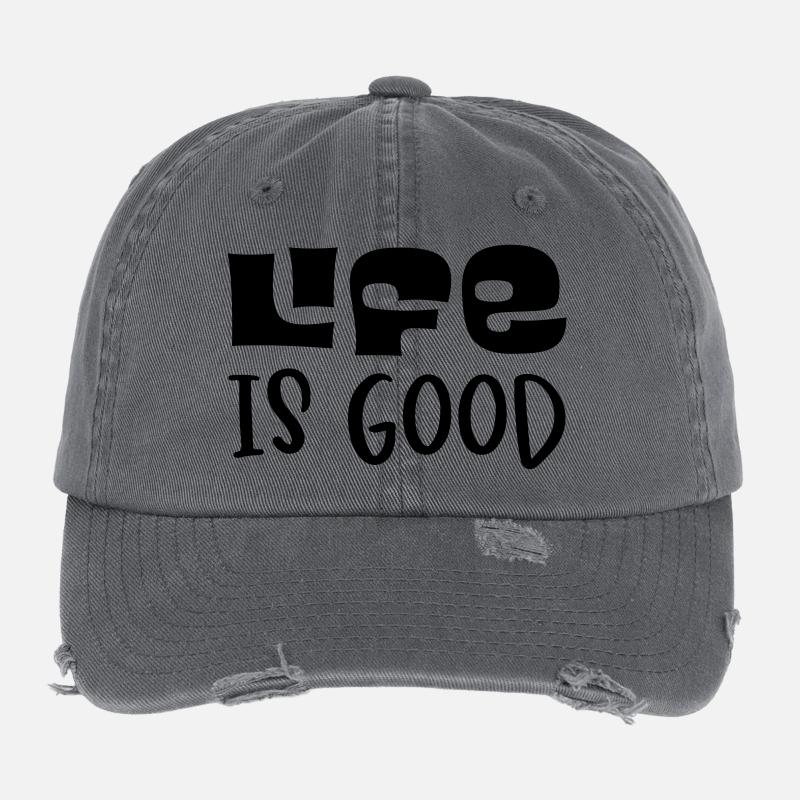 Dictons amusants Casquette vintage effet usé Flexfit