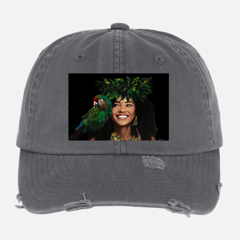 Amazonas Flexfit Vintage Destroyed Cap