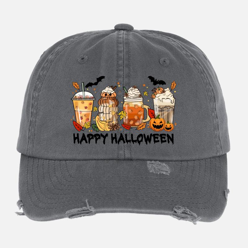 Halloween Flexfit Vintage Destroyed Cap